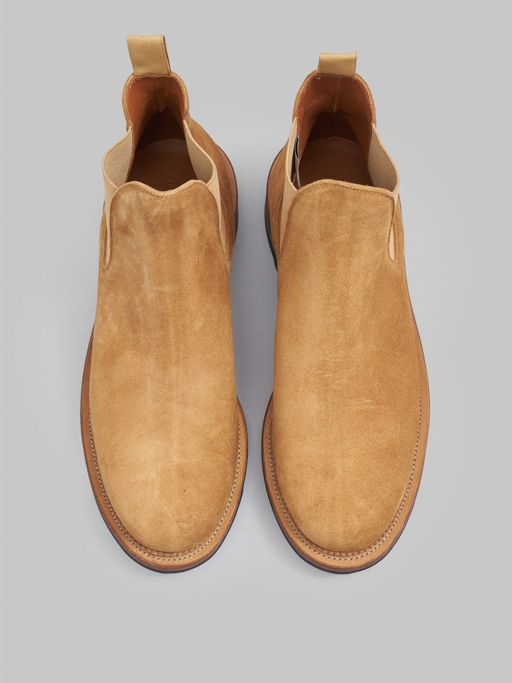 Viberg Chelsea Boot Anise Janus Calf Suede - 3