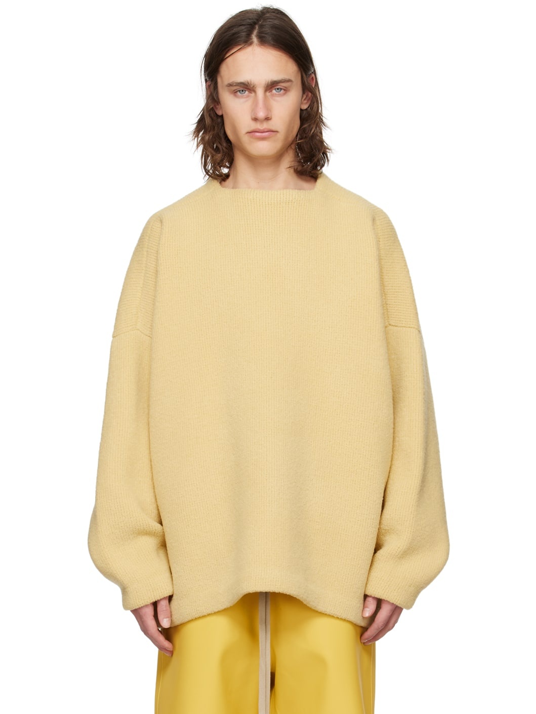 Yellow Crewneck Sweater - 1