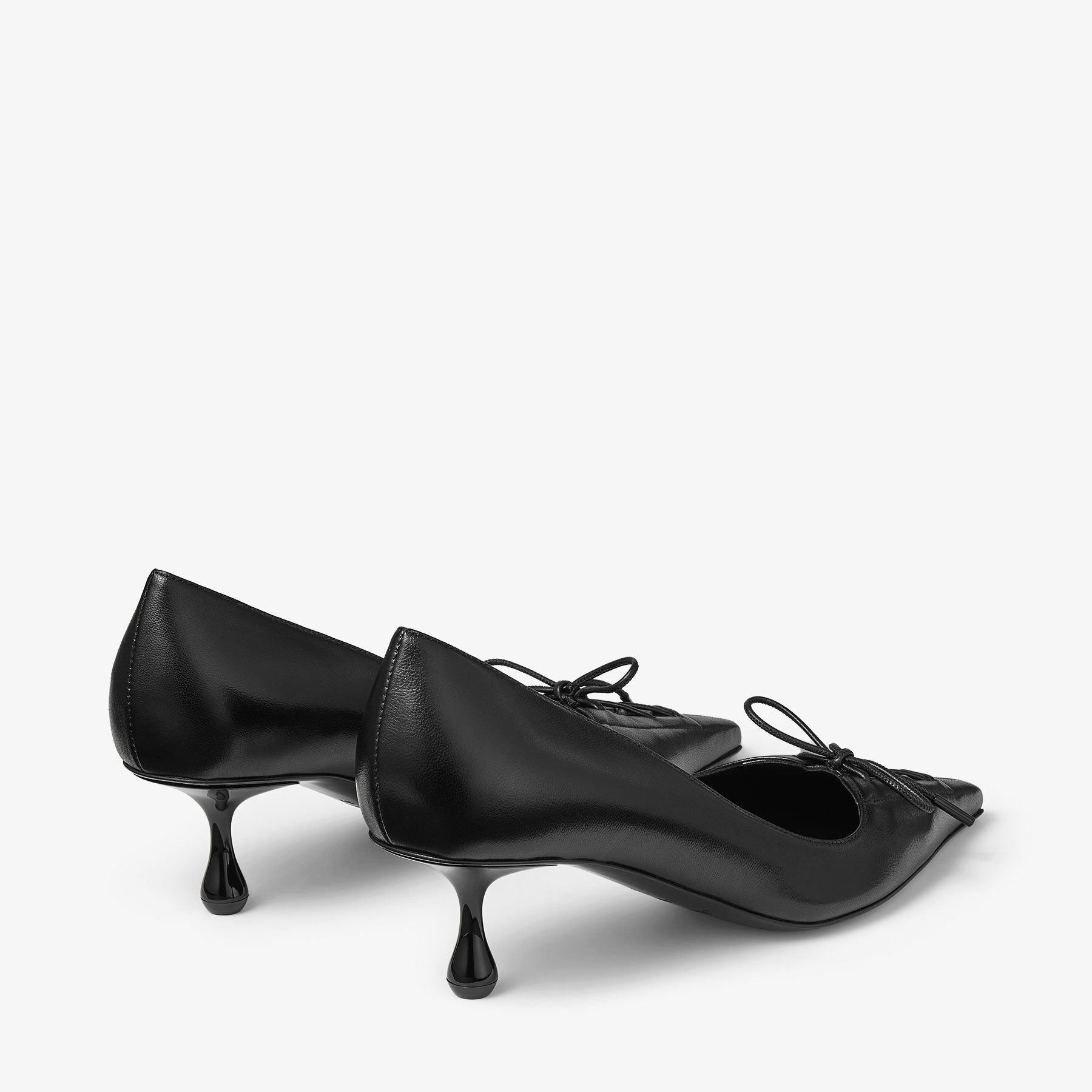 Scarlett 50
Black Nappa Leather Pumps - 6