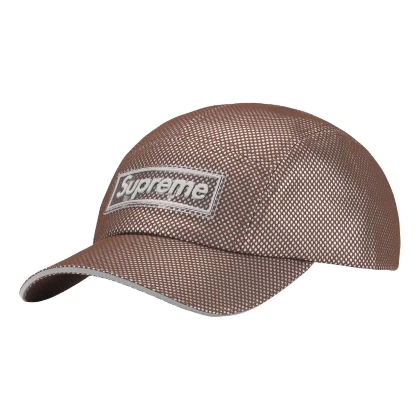 Supreme FW26 Metallic Mesh Camp Cap 'Brown' SUP-FW26-1076-BRN - 1