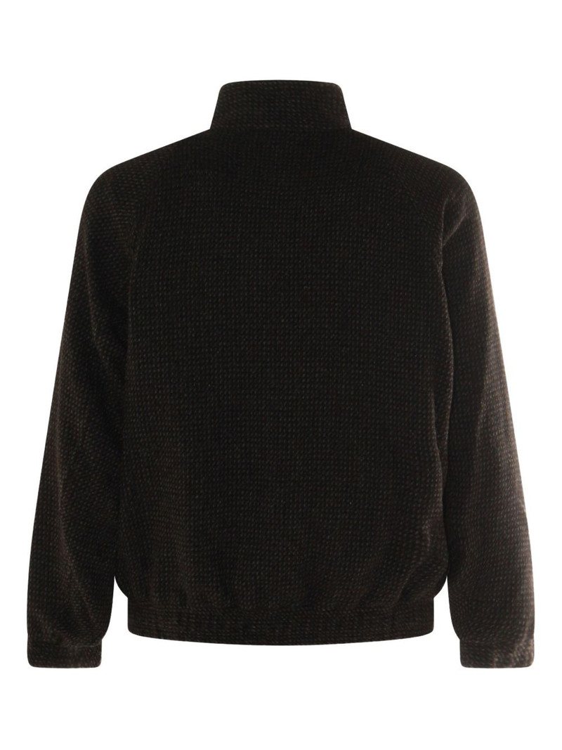 AURALEE high-neck bomber jacket outlook