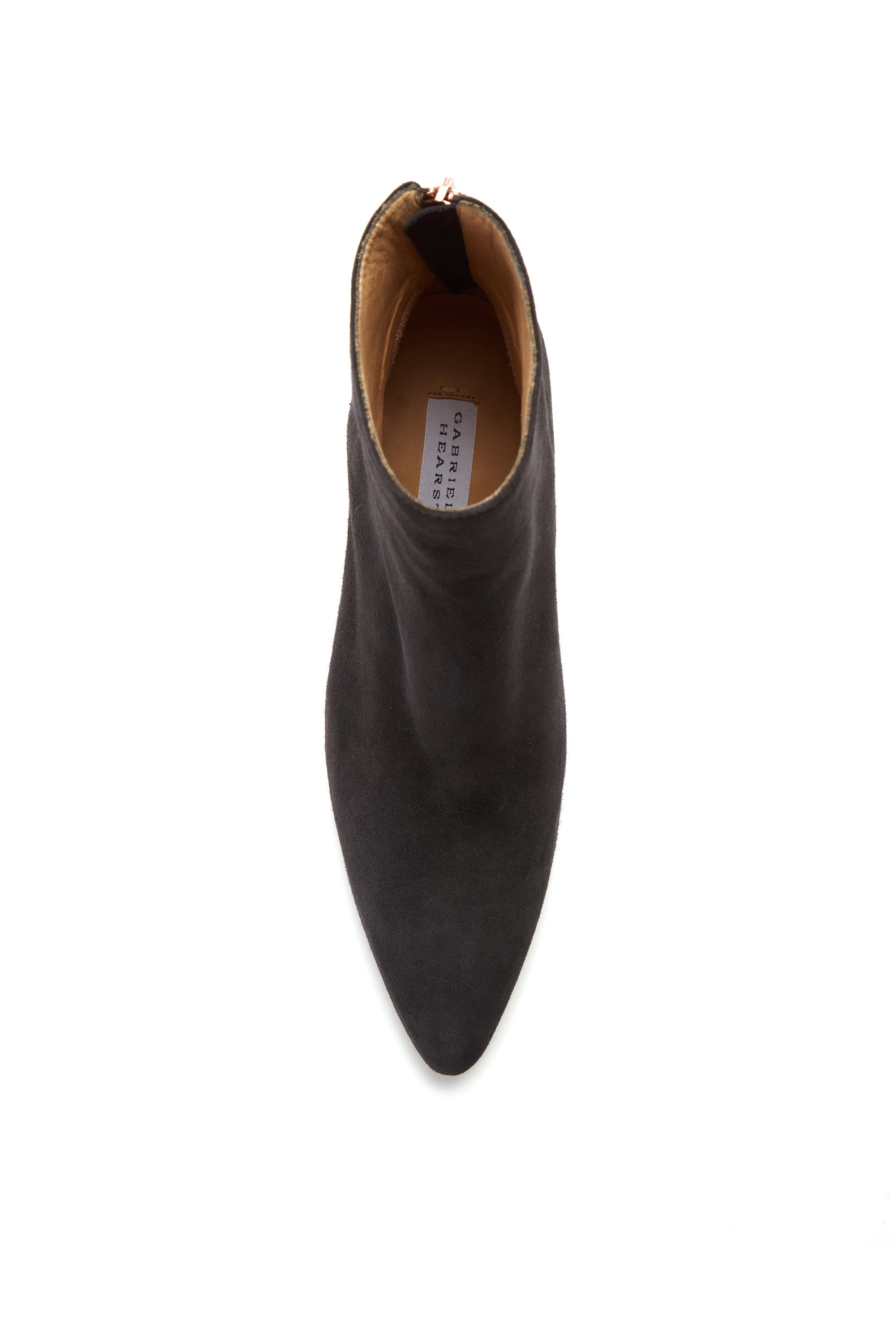Clayton Ankle Boot in Dark Grey Suede - 4