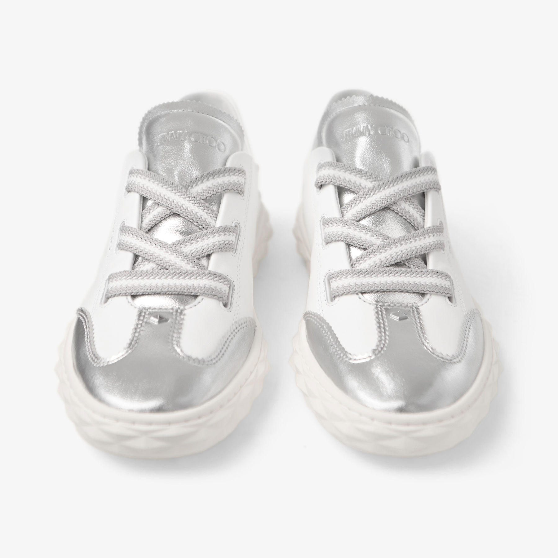 Diamond Light Flex F
Silver Metallic Nappa Leather Trainers - 5