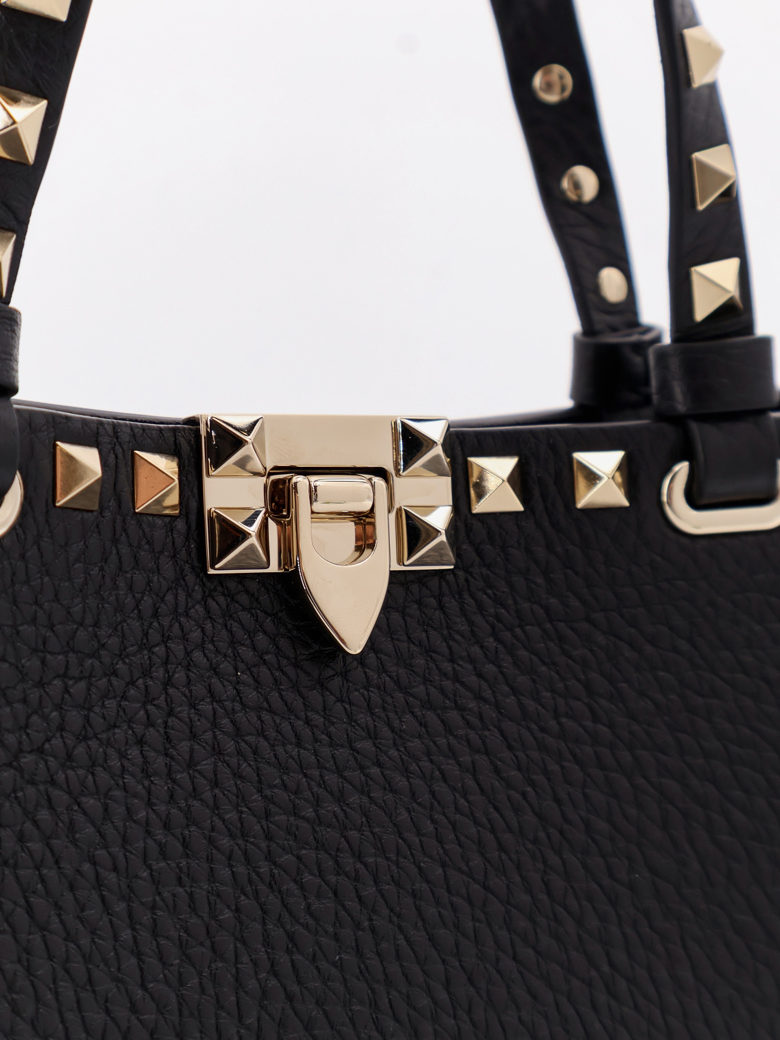 Valentino Garavani Rockstud Small Tote Valentino Garavani Leather Bag - 5