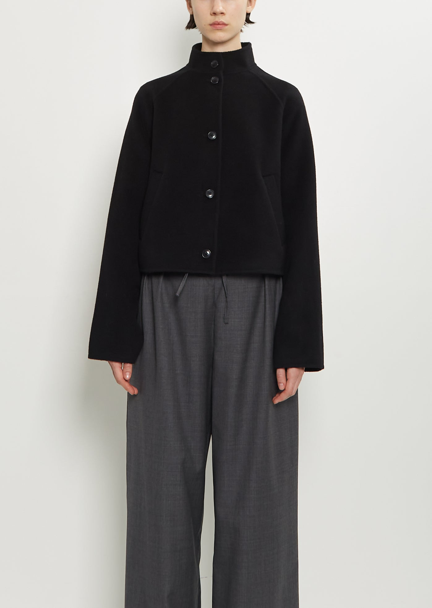 Nyma Wool Cashmere Short Jacket - 1
