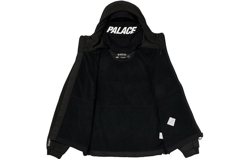 PALACE Gore-Tex Zipper Hooded Jacket Unisex Black P20GT001 3