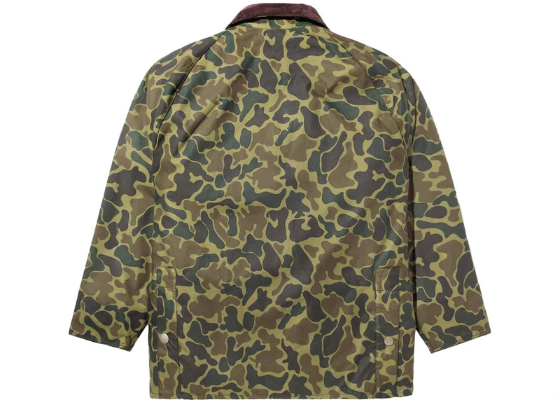 Noah Noah Barbour Camo Bedale Jacket Camo Print outlook