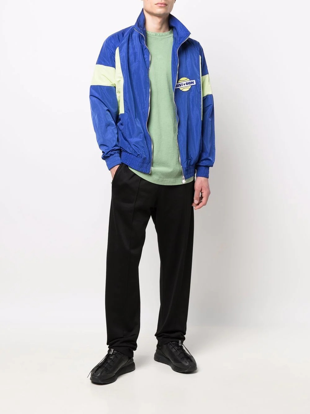 panelled bomber jacket - 2