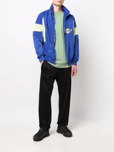 Just Don panelled bomber jacket outlook