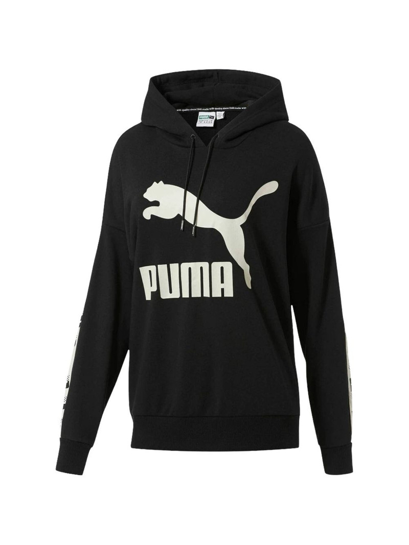 Revolt logo-detail hoodie 1