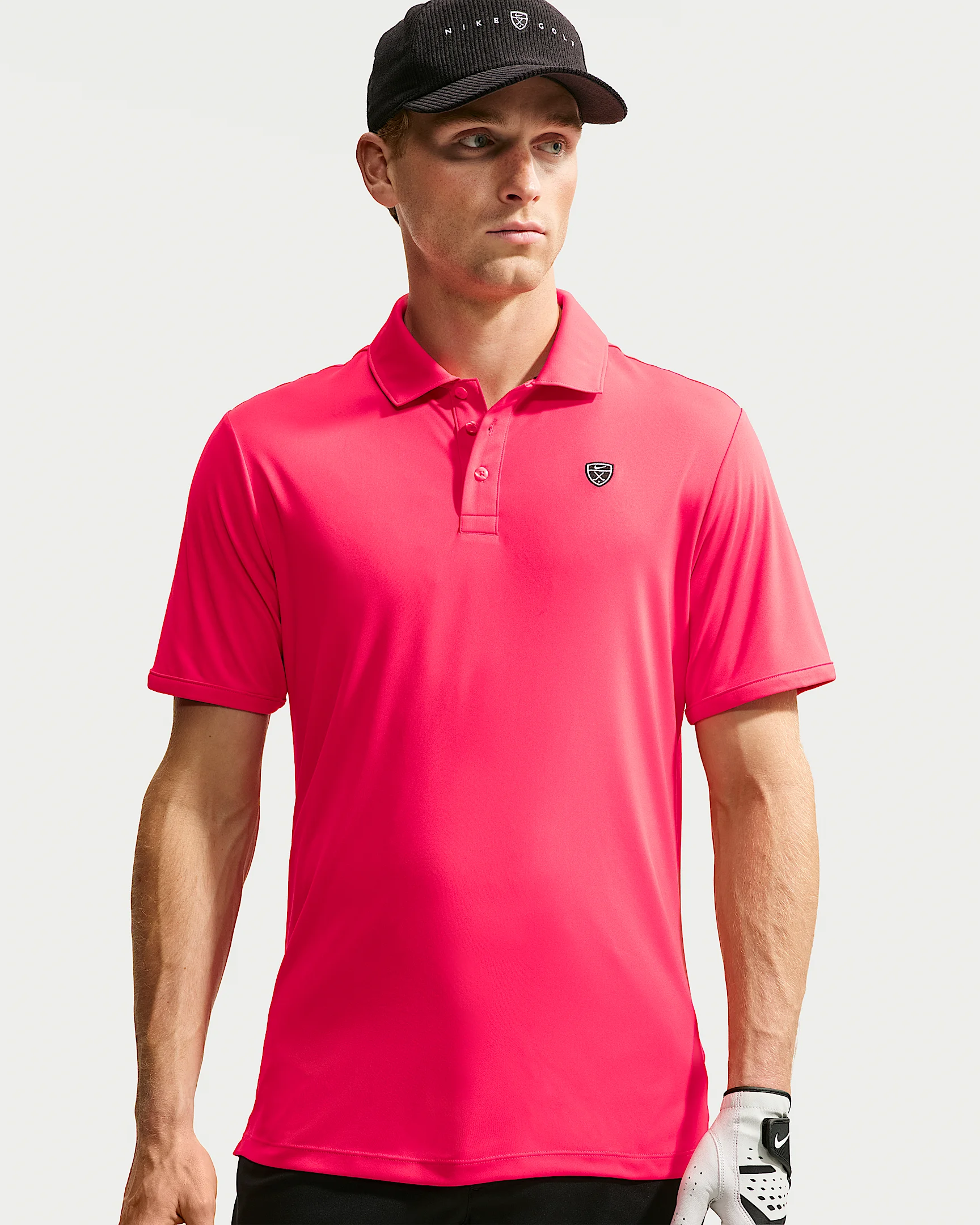 Nike Par Men's Dri-FIT Chest Logo Golf Polo - 1