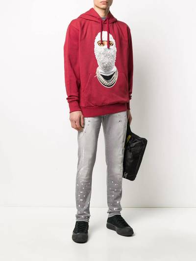 ih nom uh nit graphic print hoodie outlook