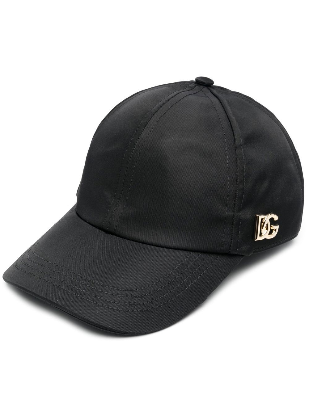 logo-plaque baseball cap - 1