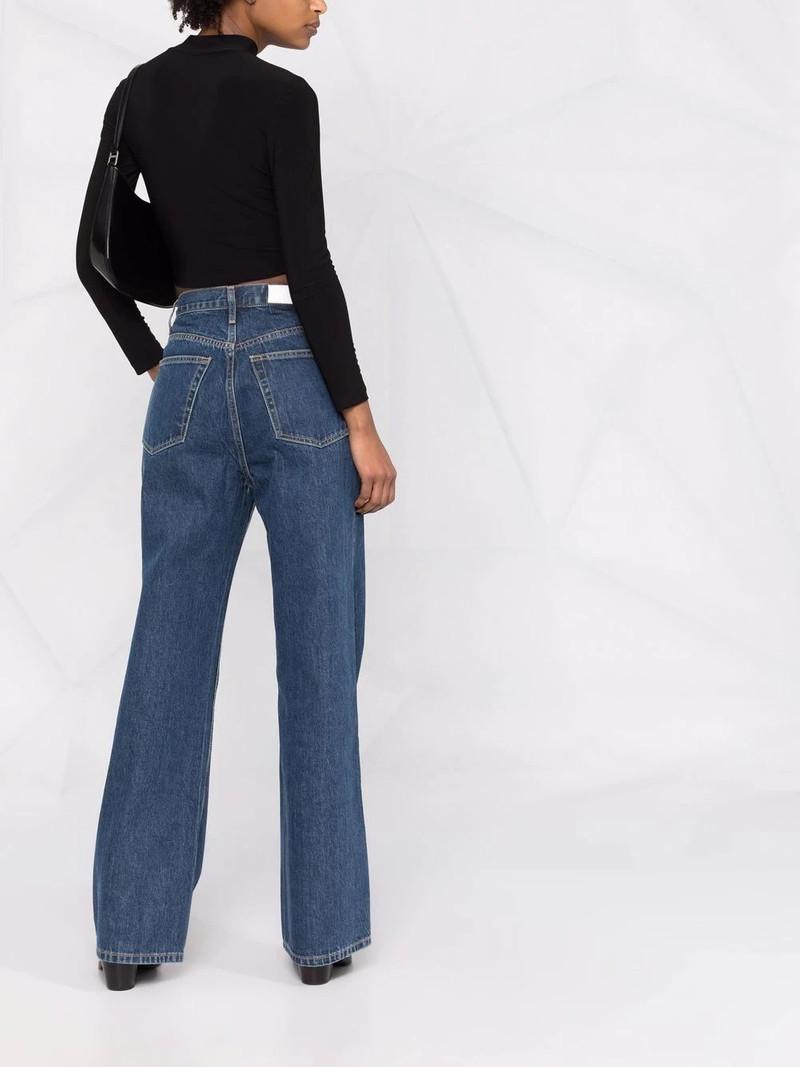 high-waisted bootcut jeans 6