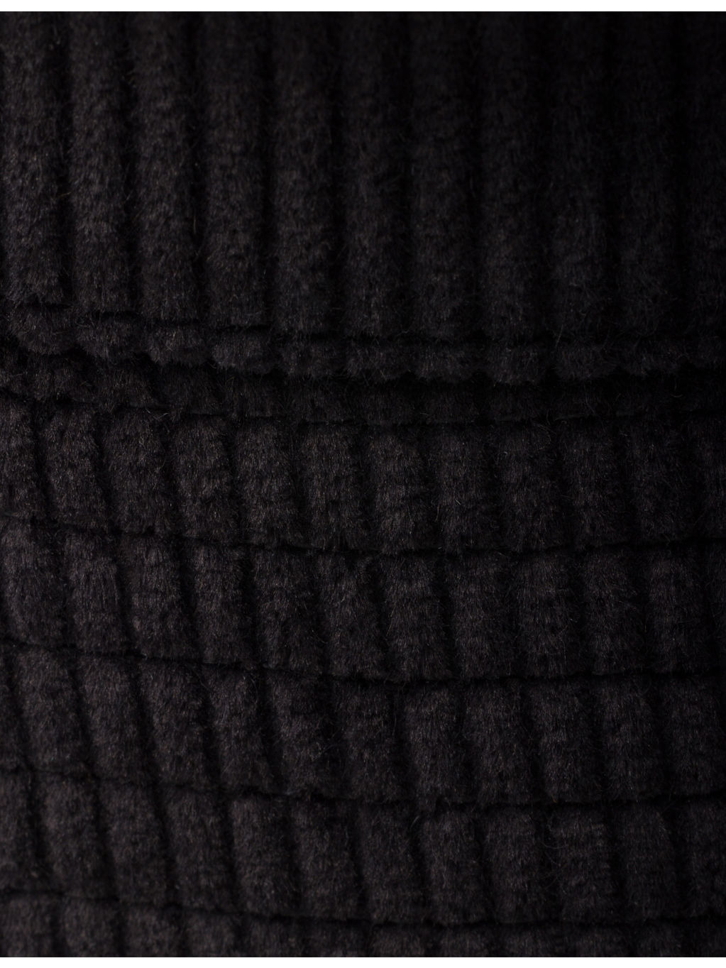 Triangle-Plaque Corduroy Bucket Hat - 3