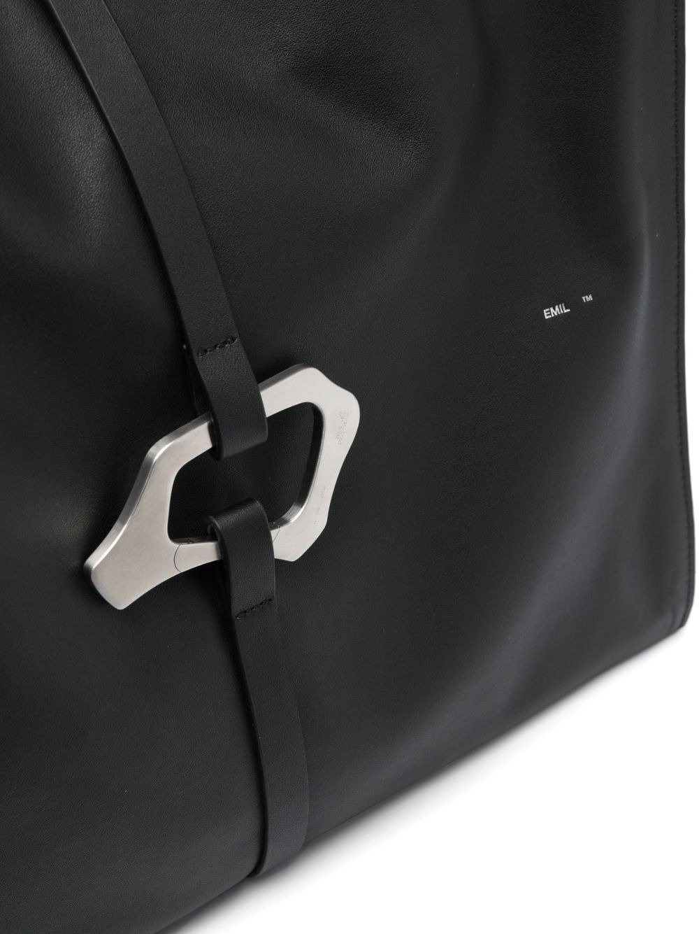 calf-leather tote bag - 4