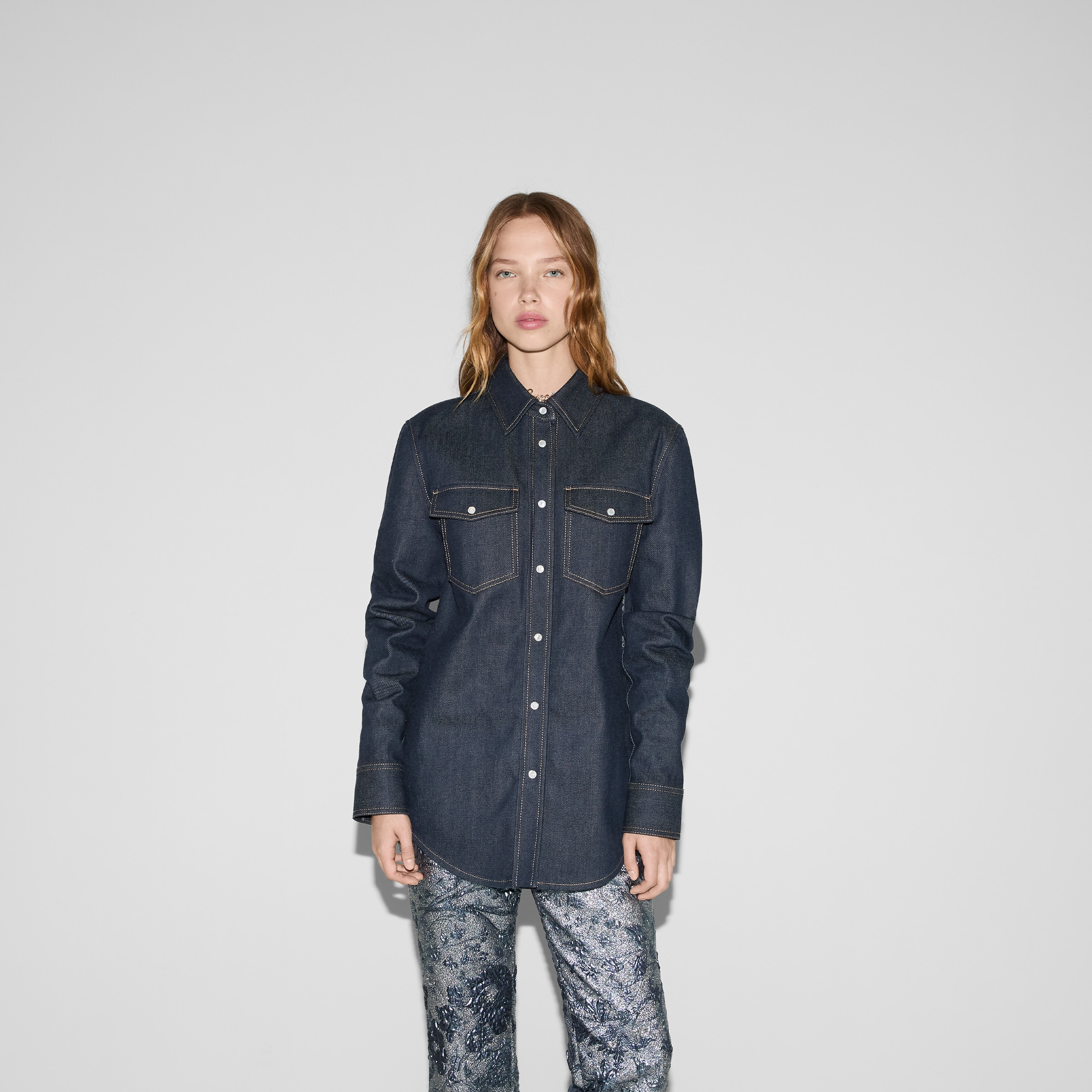 Denim shirt - 3