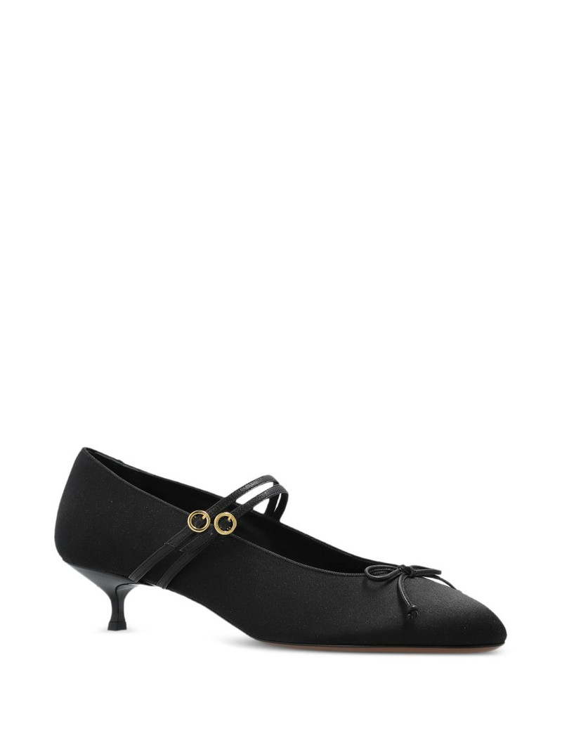 NEOUS 45mm Pha strap bow-detail pumps outlook