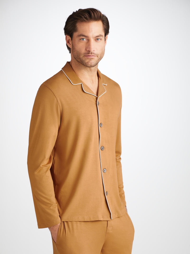 Men's Pajamas Basel Micro Modal Stretch Gold - 3