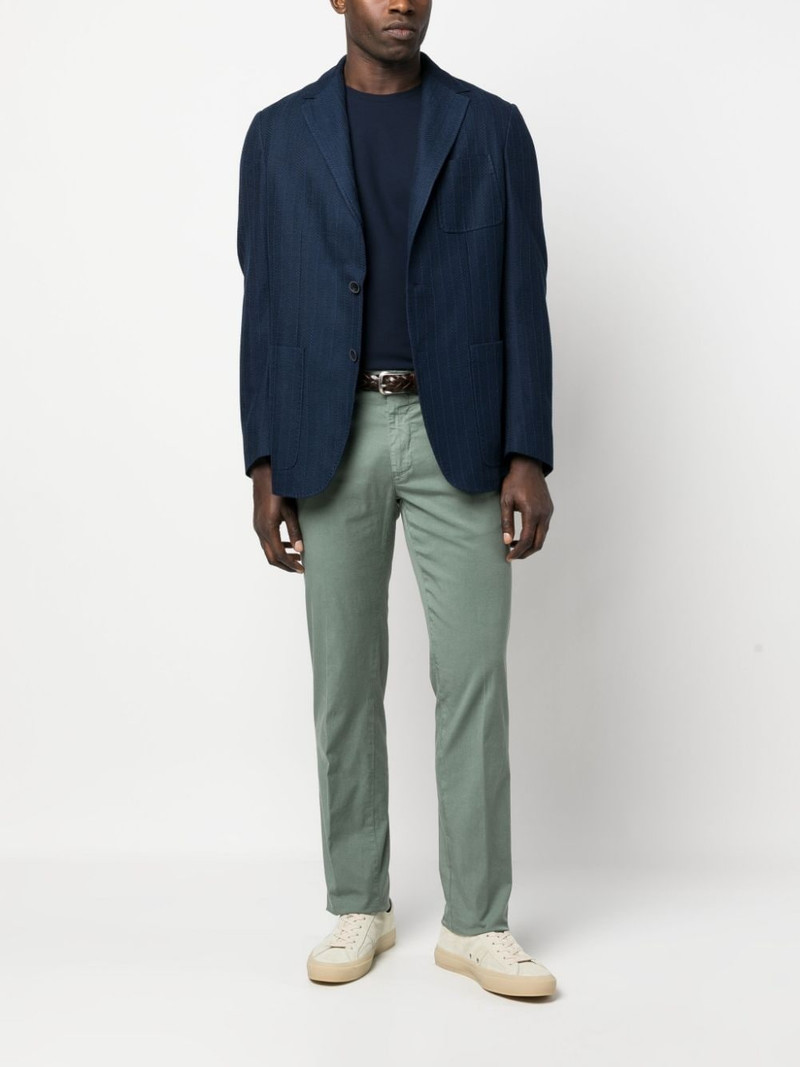 Herno crew-neck cotton T-shirt outlook