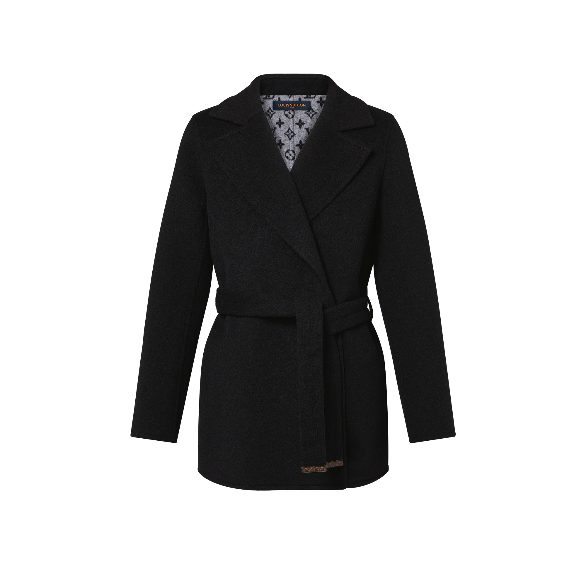 Signature Short Wrap Coat - 1