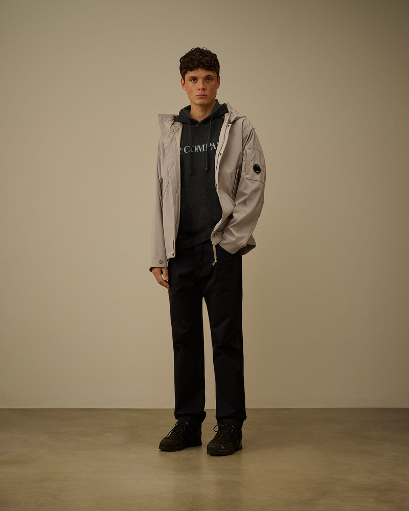 C.P. Company Cotton Chenille Double Dyed Hooded Sweater outlook