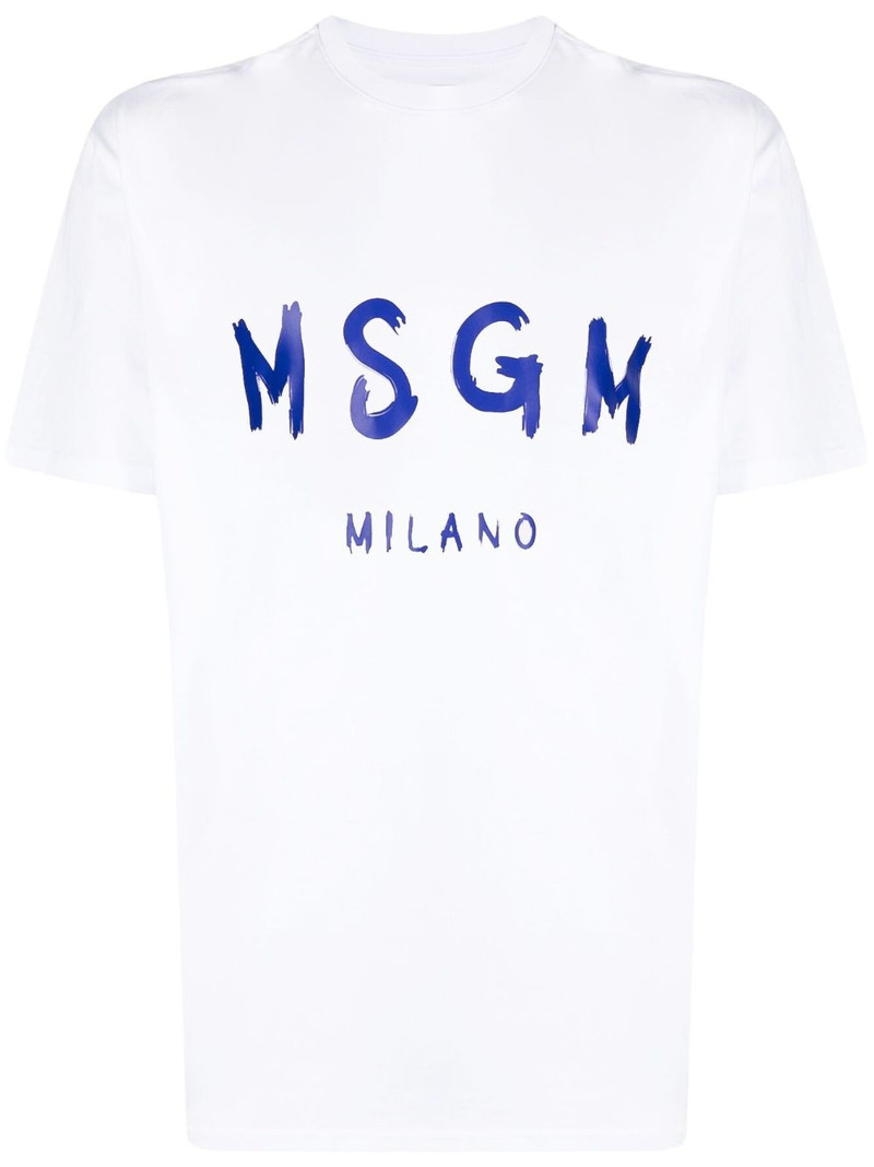 logo-print cotton T-Shirt 1