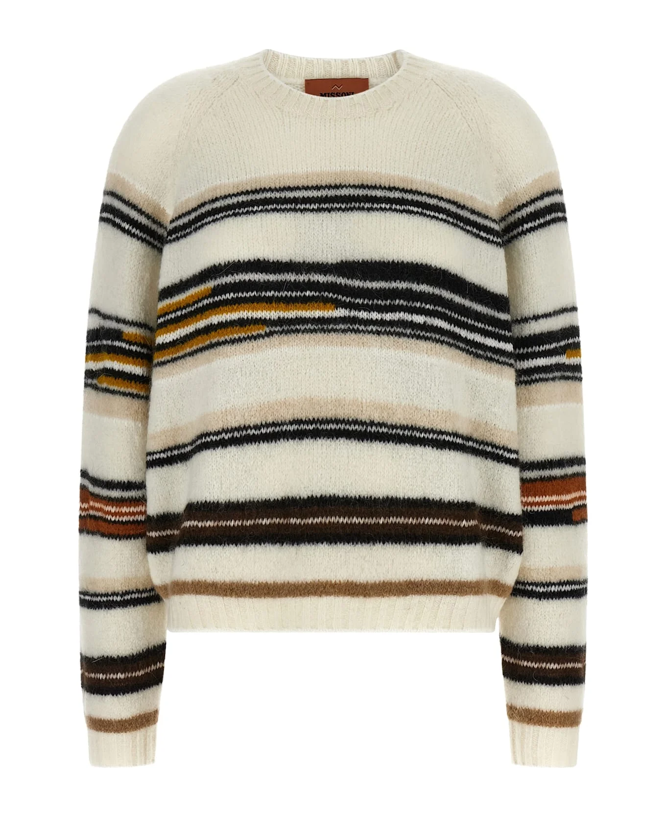 Stripes Intarsia Sweater - 1