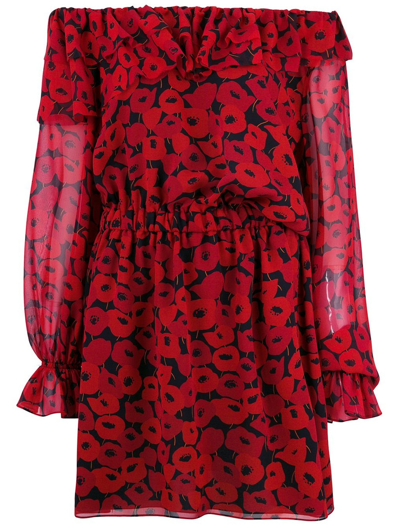 poppy print dress 1