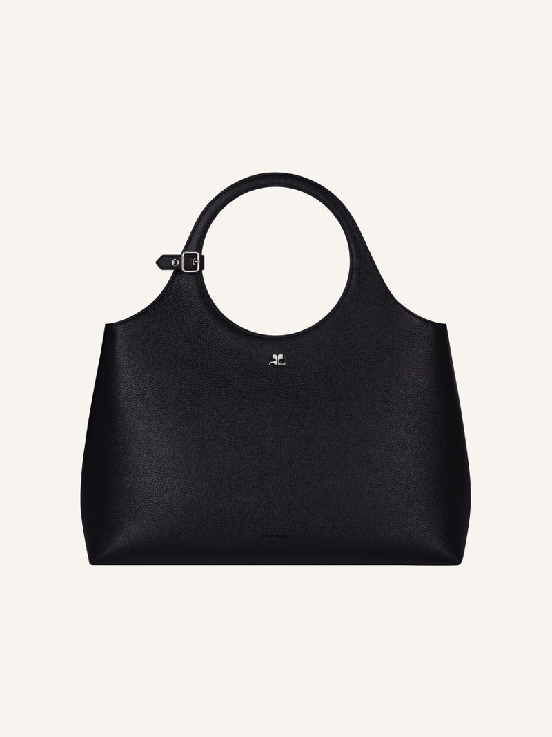 LARGE HOLY DAY GRAINED LEATHER BAG 1