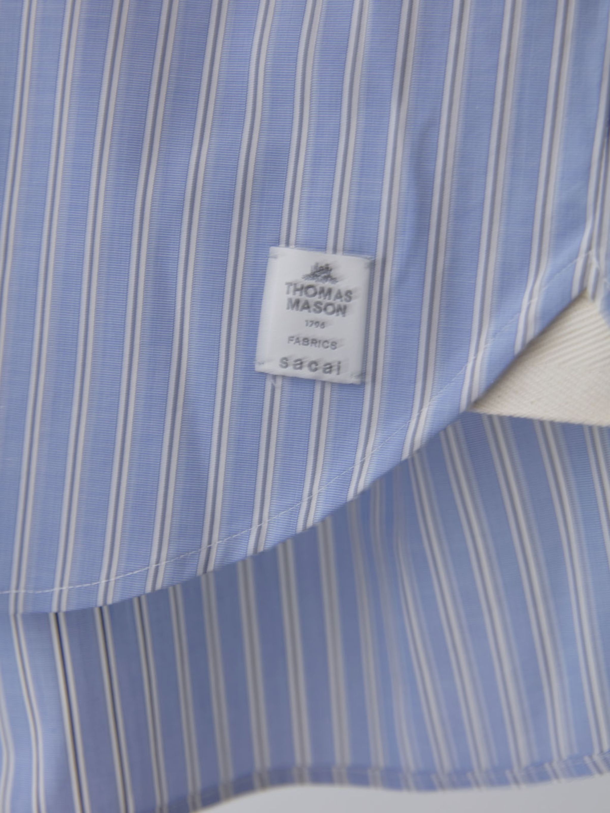 Thomas Mason Cotton Poplin Pullover - 5