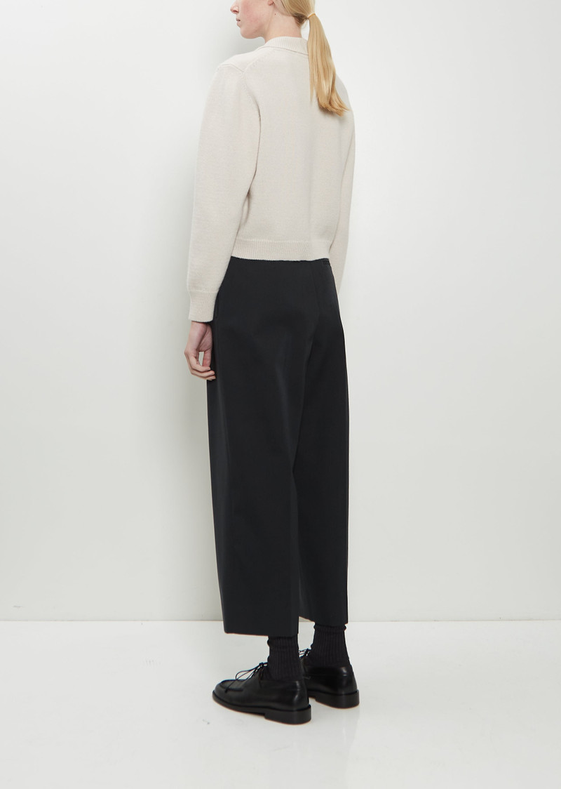 MARGARET HOWELL Cardigan Merino Wool Jacket — Ecru outlook