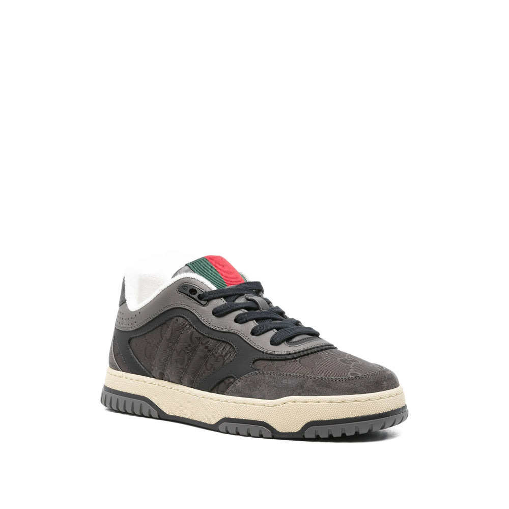 Gucci Grey Trainers - Low-Tops Men - 3