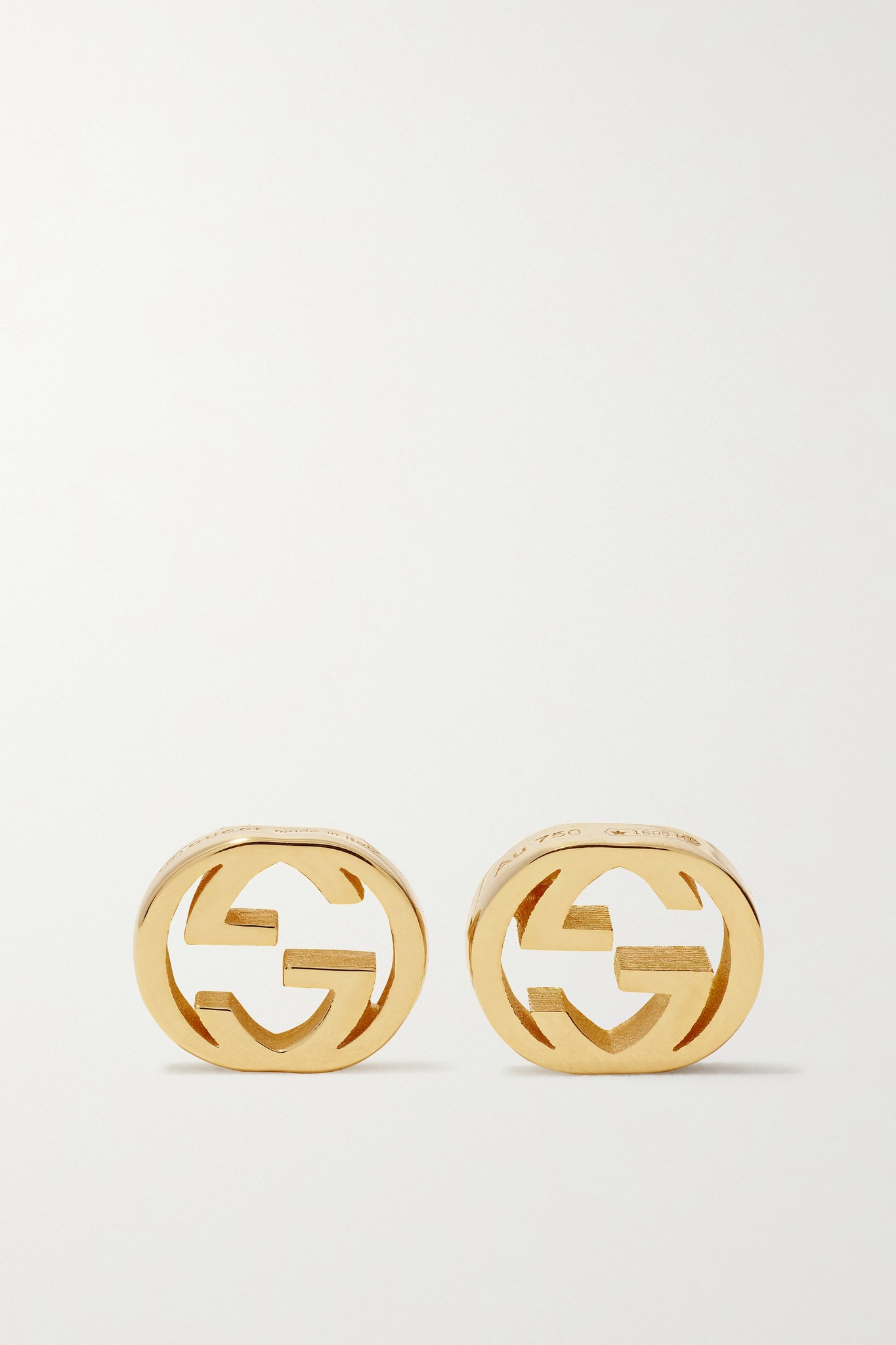 18-karat gold earrings - 1