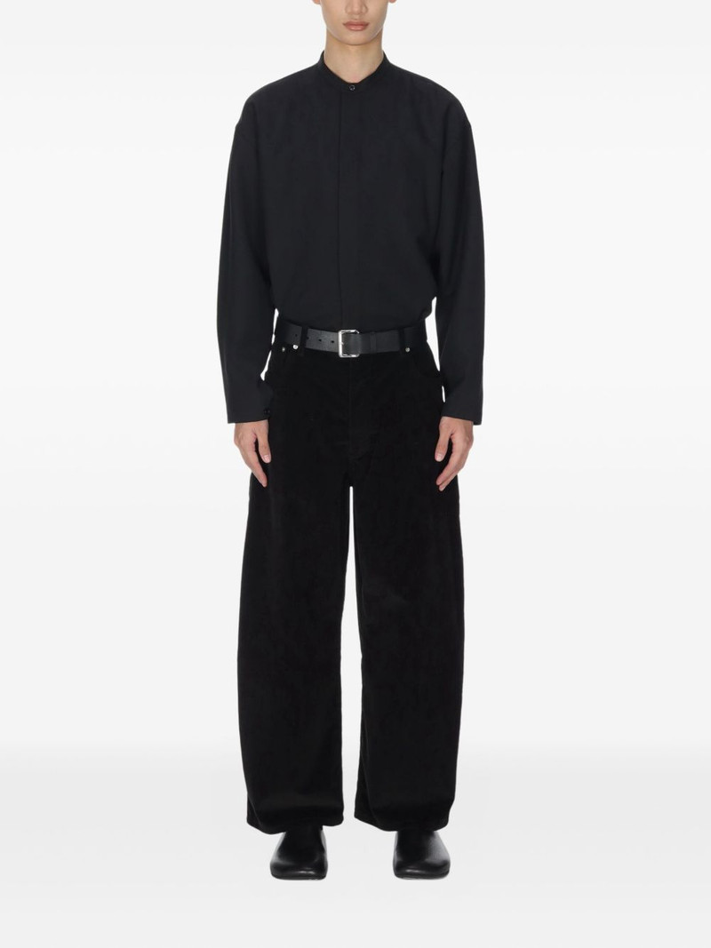 Studio Nicholson Karst grandad-collar shirt outlook