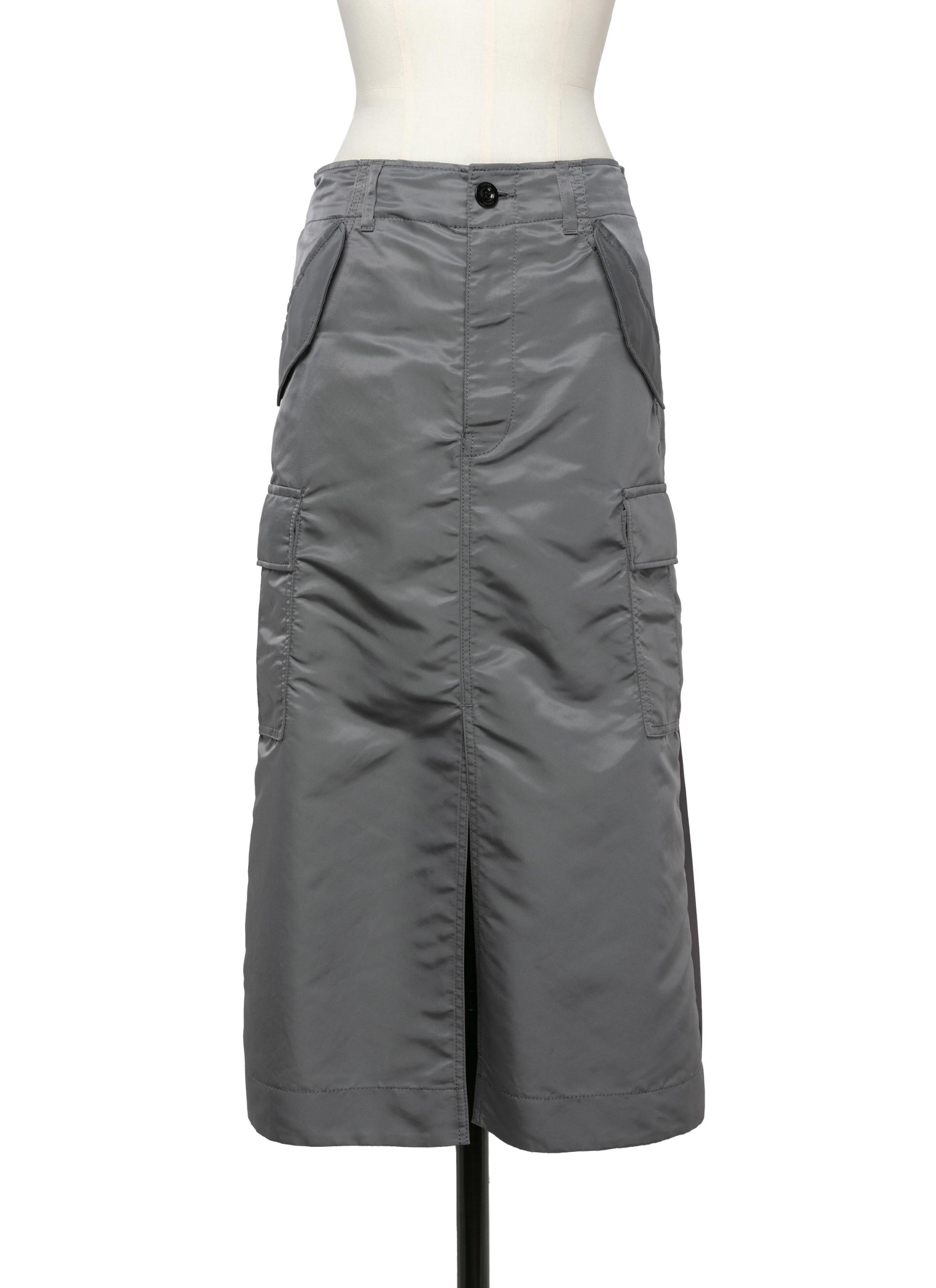 Nylon Twill Skirt - 1