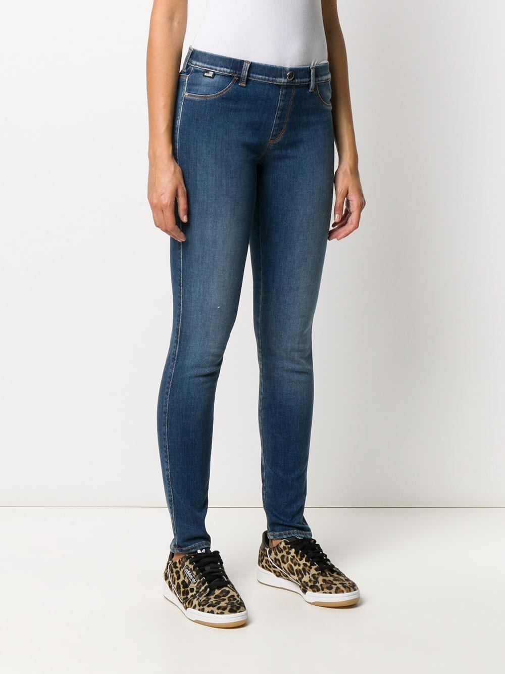 mid rise skinny jeans - 3