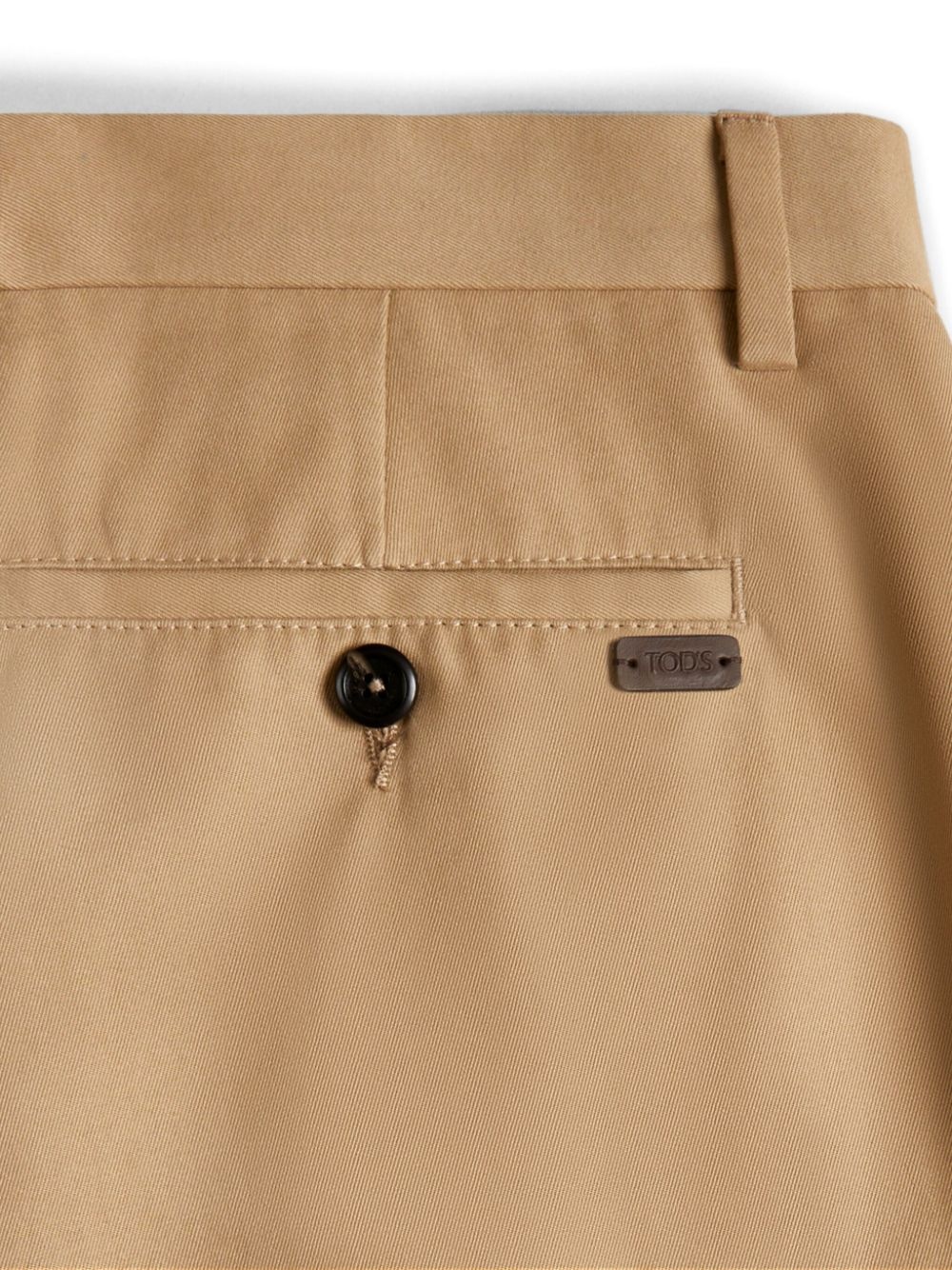 pressed-crease tapered trousers - 3