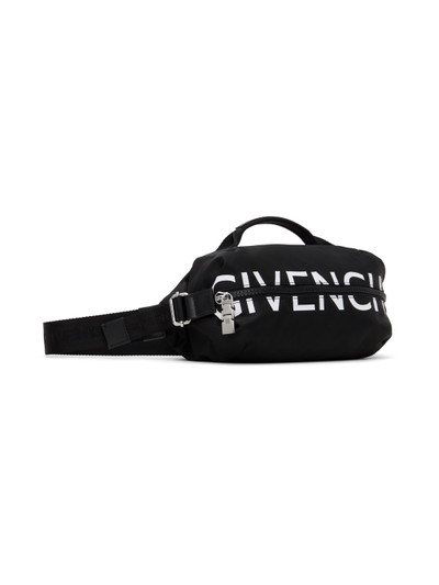 Givenchy Black G-Zip Nylon Pouch outlook