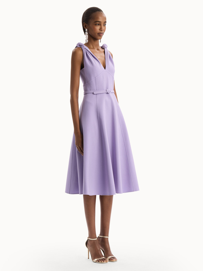 TWIST-DETAILED WOOL DRESS 4