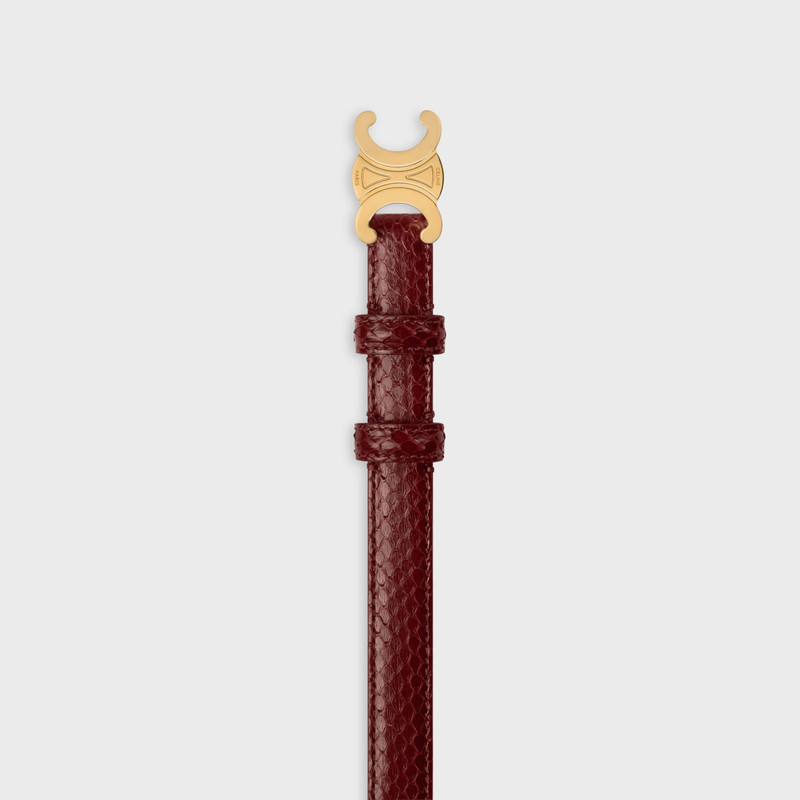 Small 18MM Triomphe Belt IN Python 3