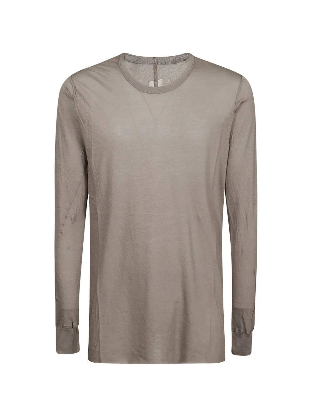 Basic long-sleeve cotton T-shirt - 1