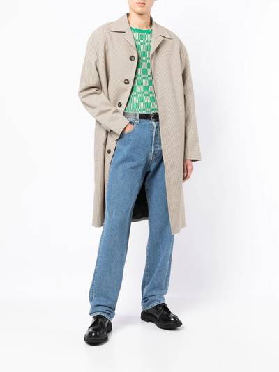 KENZO mid-rise straight-leg jeans outlook