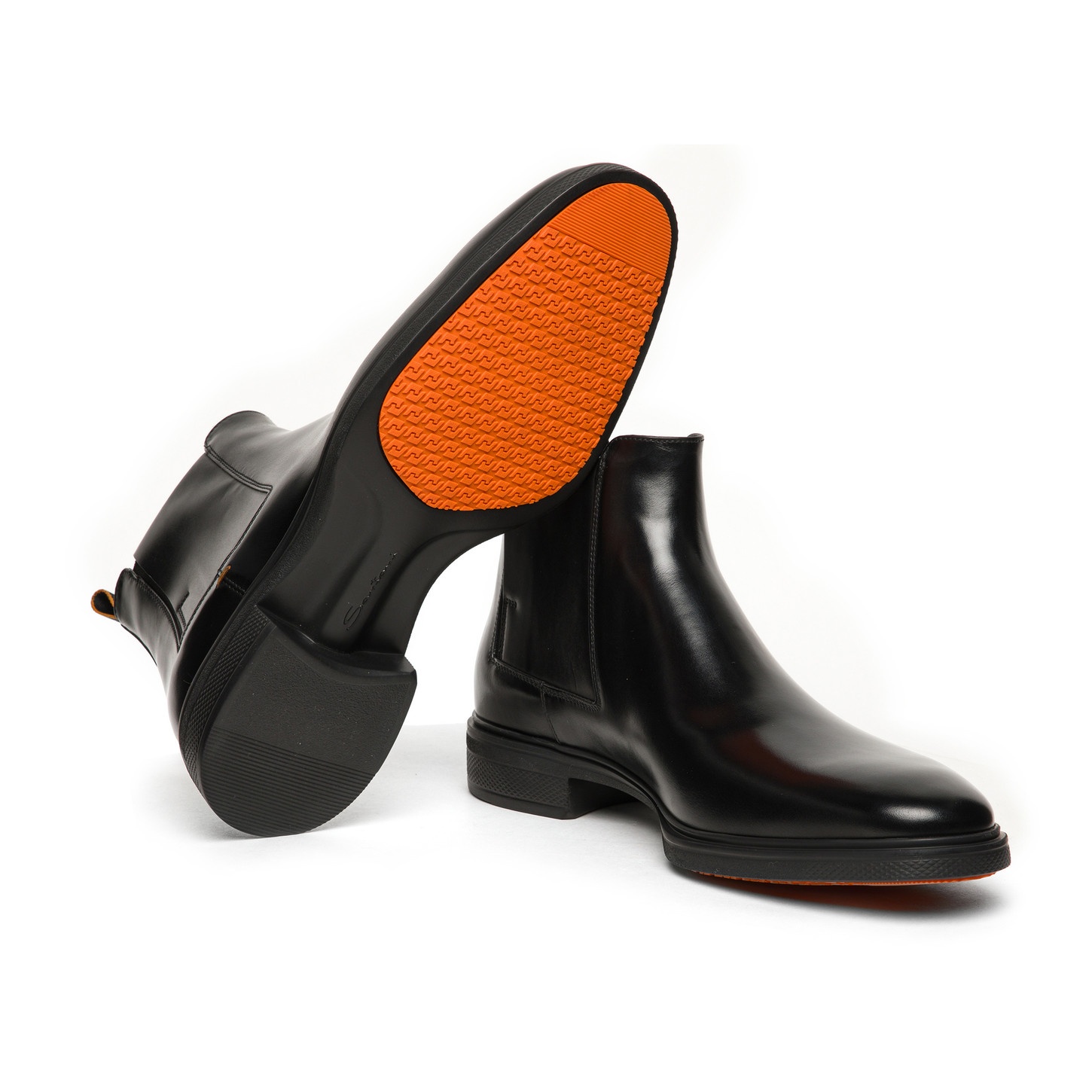 Men's black leather Easy boot - 4