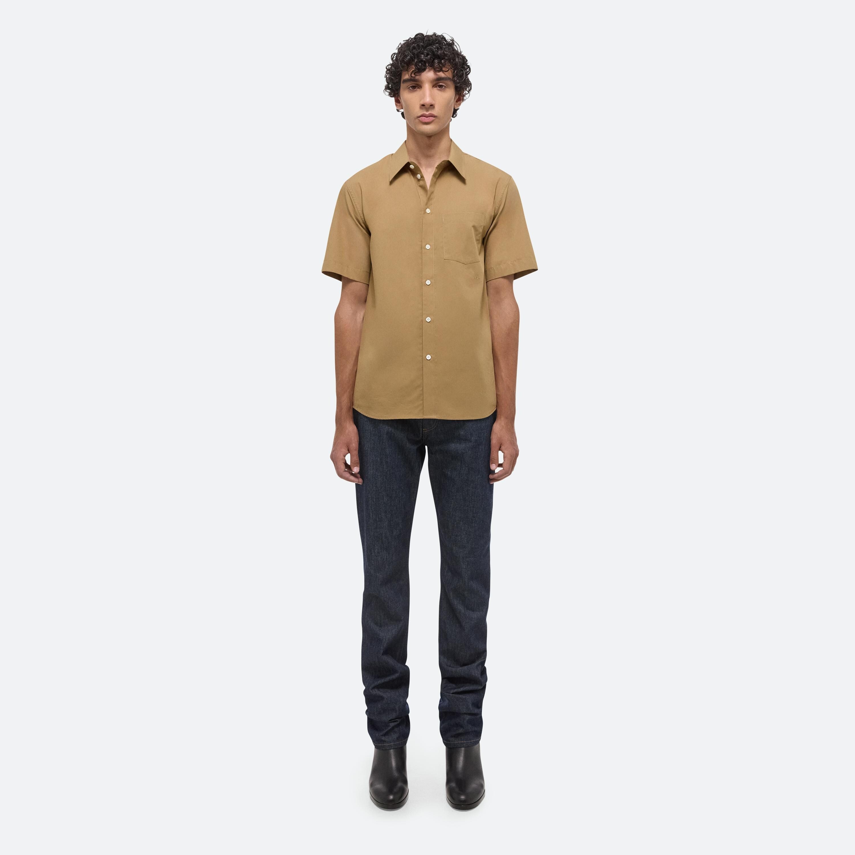 CLASSIC SHORT-SLEEVE POPLIN SHIRT - 3