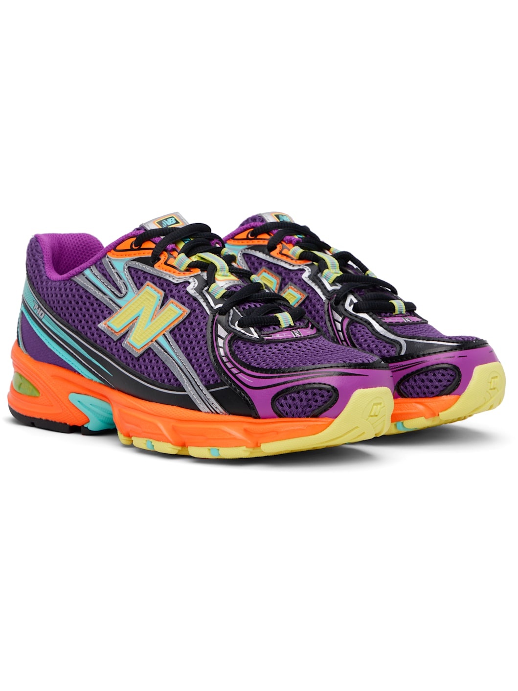 Purple 740 Sneakers - 4