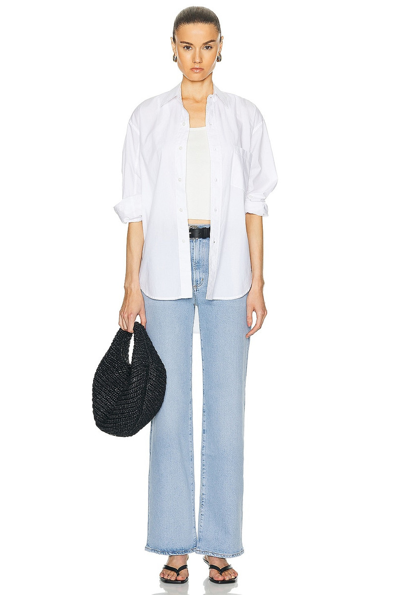 AGOLDE Harper Mid Rise Wide Leg Straight outlook