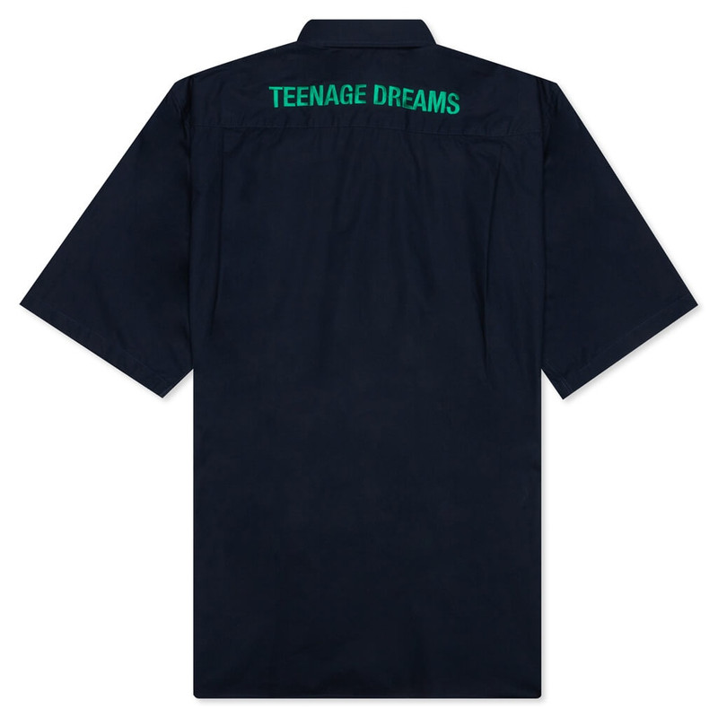 Raf Simons RAF SIMONS TEENAGE DREAMS S/S SHIRT - NAVY outlook