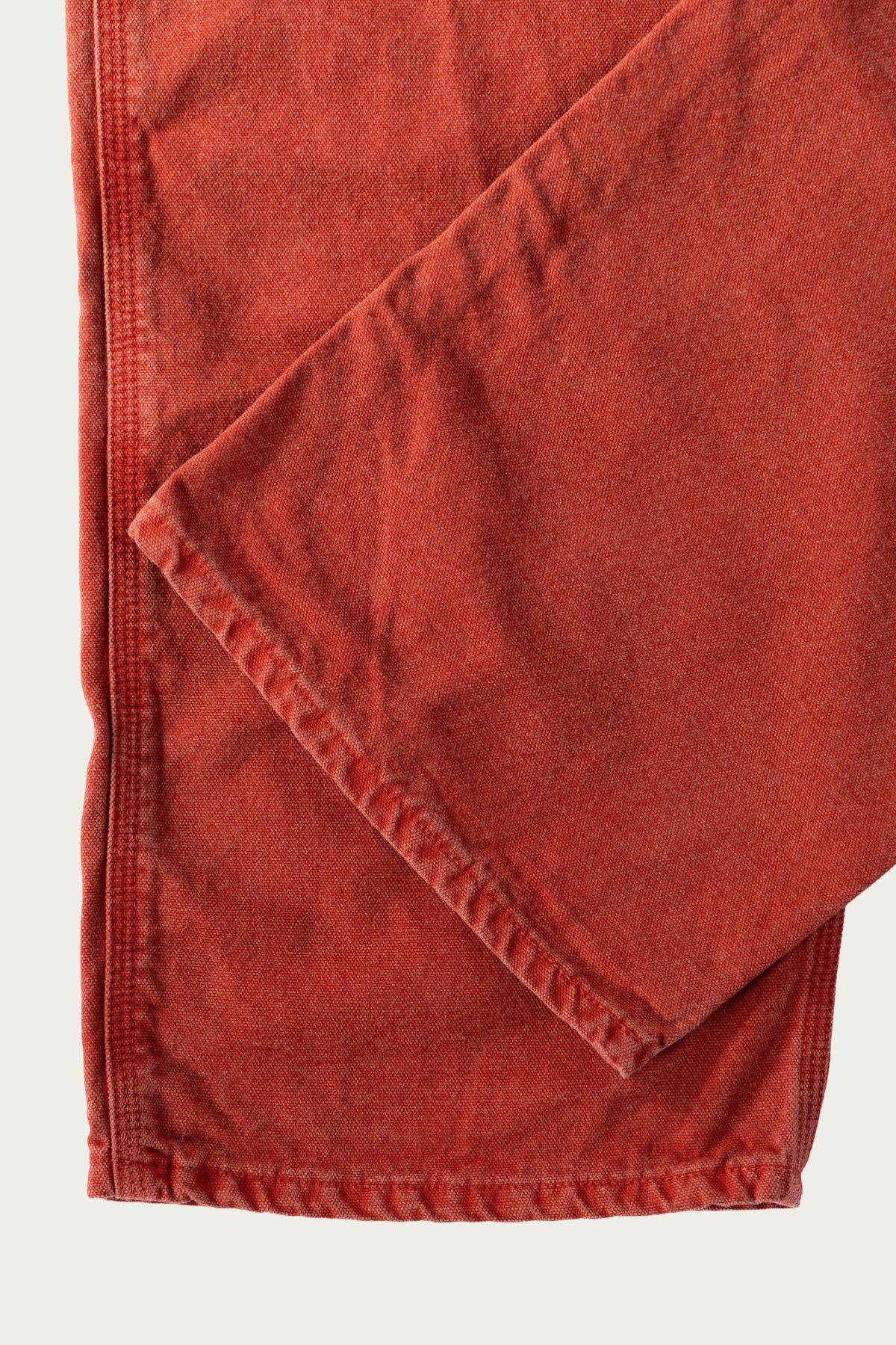 Dad's Fit Oxford Painter Pants - Red - 3