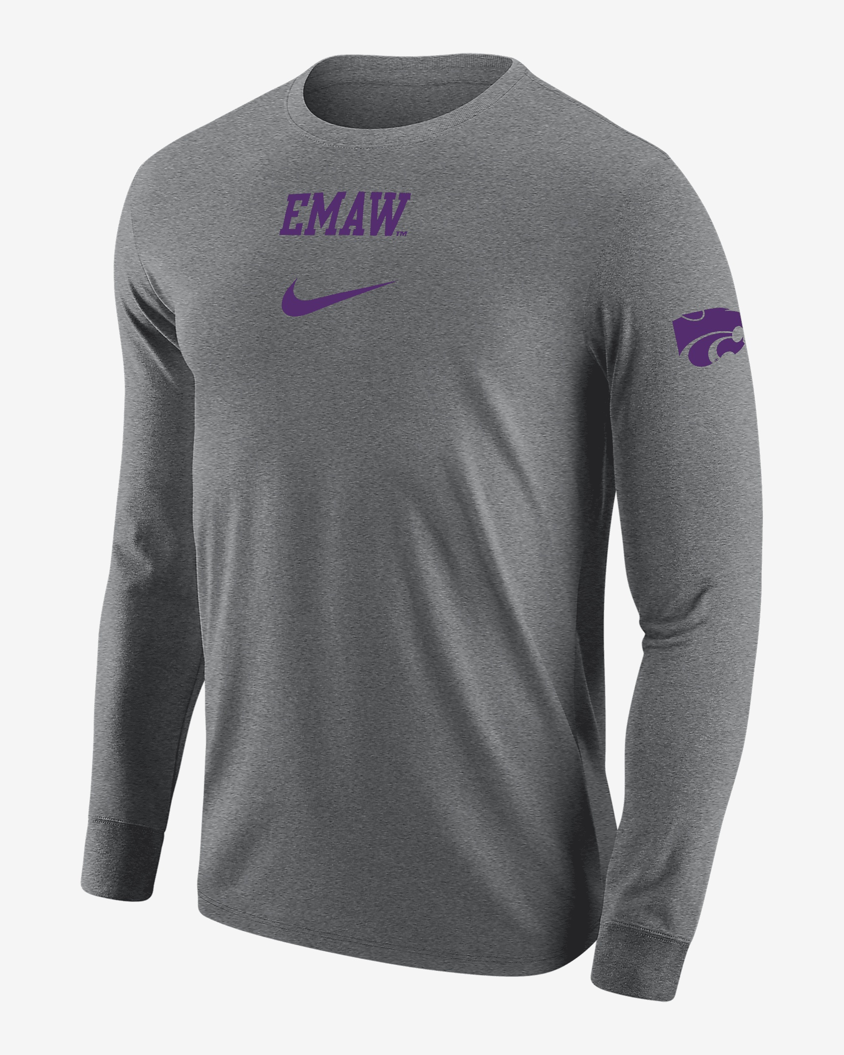 Kansas State Nike Men's College Long-Sleeve T-Shirt - 1